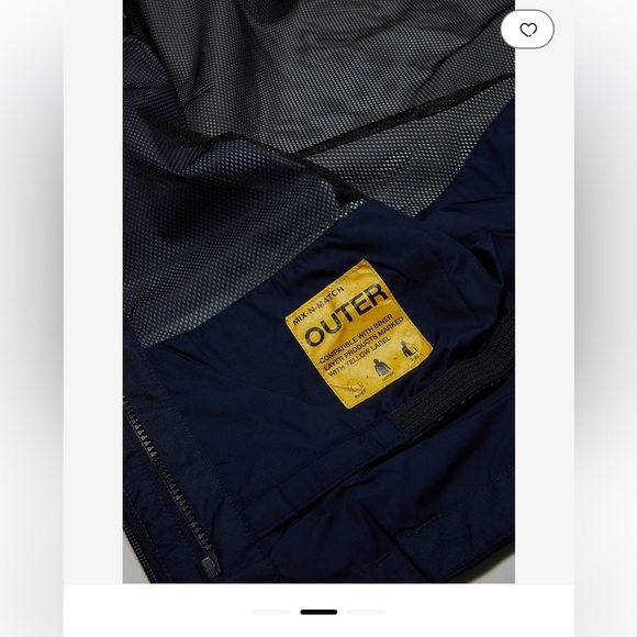 NWT The North Face' Freedom Extreme Mix Match Shell Water Repellant - Picture 4 of 11